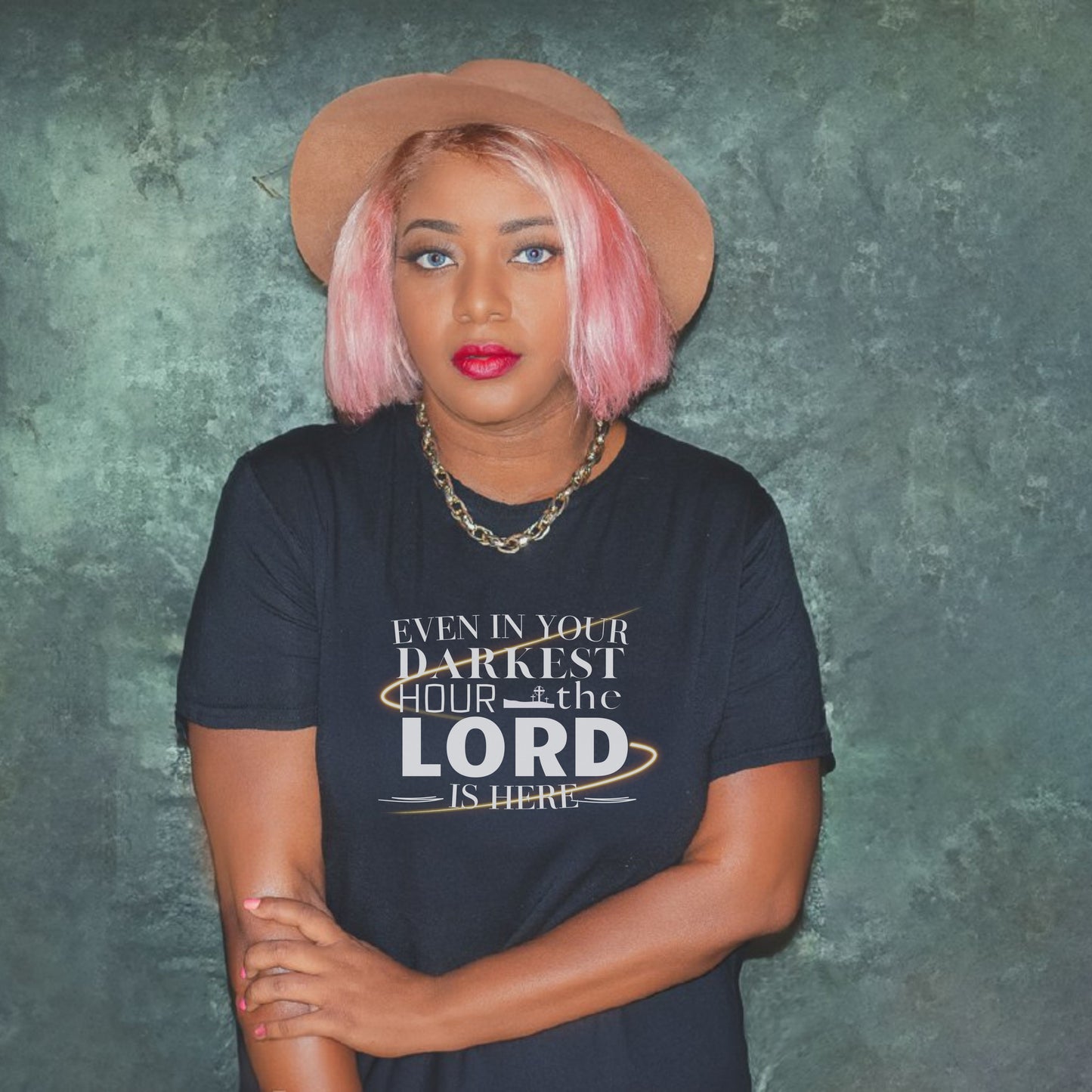 Even In Your Darkest Hour T-Shirt – Faith-Based Apparel