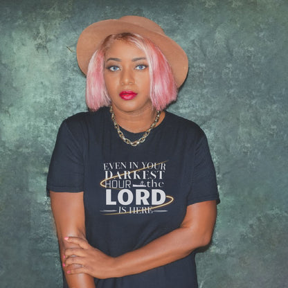 Even In Your Darkest Hour T-Shirt – Faith-Based Apparel