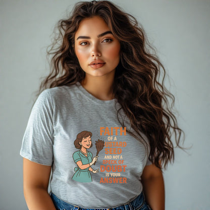 Faith of a Mustard Seed™ T-Shirt 1 – Christian Affirmation Tee