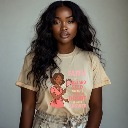 Faith of a Mustard Seed™ T-Shirt 2 – Christian Affirmation Tee